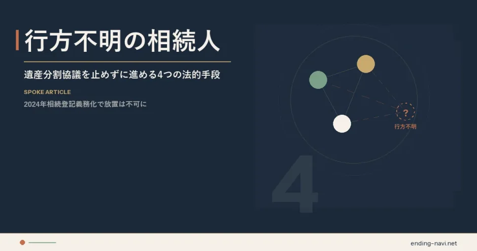行方不明の相続人 サムネイル